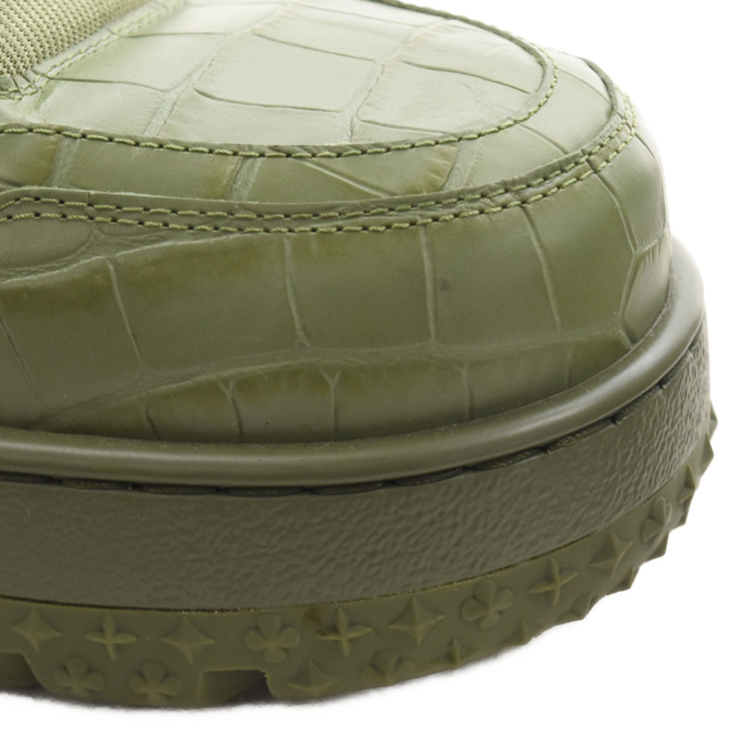 LOUIS VUITTON(ルイヴィトン)のLOUIS VUITTON ルイヴィトン 24SS LV Trainer Maxi Sneaker Khaki LVトレイナー マキシ ローカットスニーカー シューズ カーキ グリーン 1ACN21 7 1/2 メンズの靴/シューズ(スニーカー)の商品写真