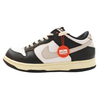 ナイキ(NIKE)のNIKE SB ナイキエスビー  × HUF SB DUNK LOW OG QS San Francisco FD8775‐001 ハフ ダンク ローカットスニーカーブラック/ホワイト US9/27.0cm(スニーカー)