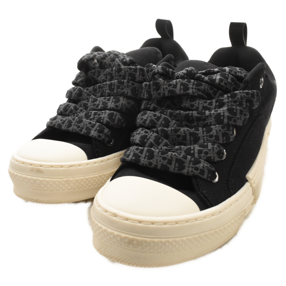 Dior(ディオール)のDIOR ディオール  × ERL B23 Skater Low Top Cotton Canvas キャンバス スケーターローカットスニーカー ブラック 3SN292ZWC96843 メンズの靴/シューズ(スニーカー)の商品写真