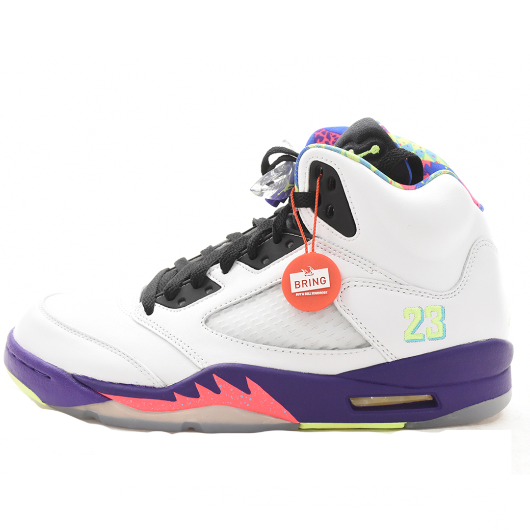 NIKE(ナイキ)のNIKE ナイキ AIR JORDAN5 RETRO ALTERNATE BEL-AIR DB3335-100 エアジョーダン5 レトロ ハイカットスニーカー ベルエア ホワイト US8/26cm メンズの靴/シューズ(スニーカー)の商品写真