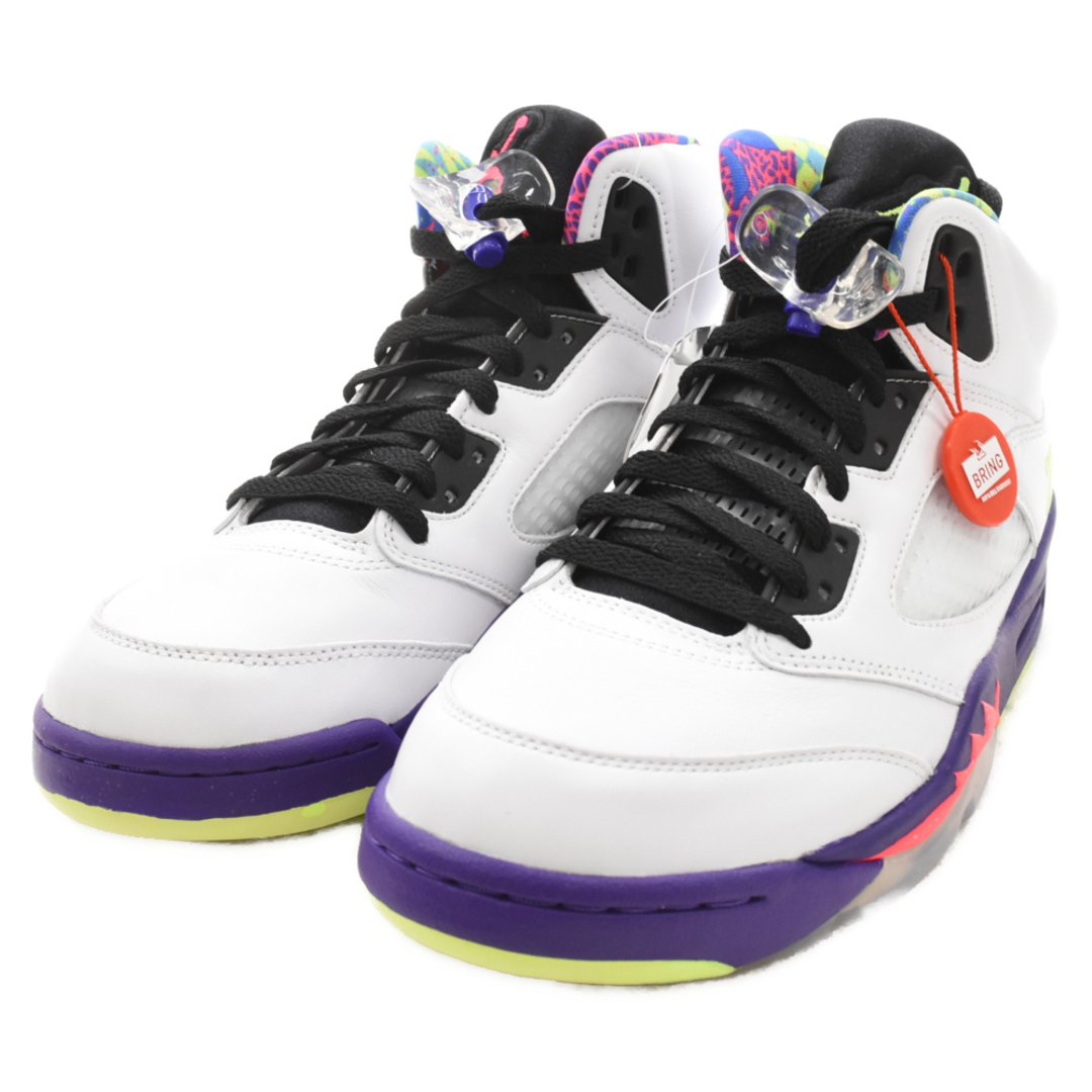 NIKE(ナイキ)のNIKE ナイキ AIR JORDAN5 RETRO ALTERNATE BEL-AIR DB3335-100 エアジョーダン5 レトロ ハイカットスニーカー ベルエア ホワイト US8/26cm メンズの靴/シューズ(スニーカー)の商品写真