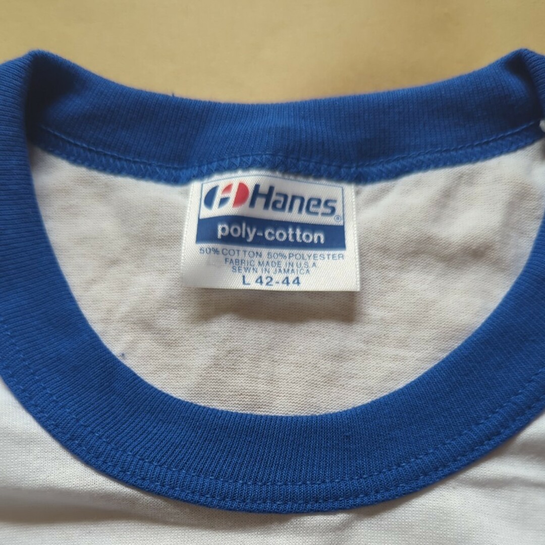 Hanes(ヘインズ)のVINTAGE 米国製HANES シボレーリンガーT DEAD STOCK メンズのトップス(Tシャツ/カットソー(半袖/袖なし))の商品写真