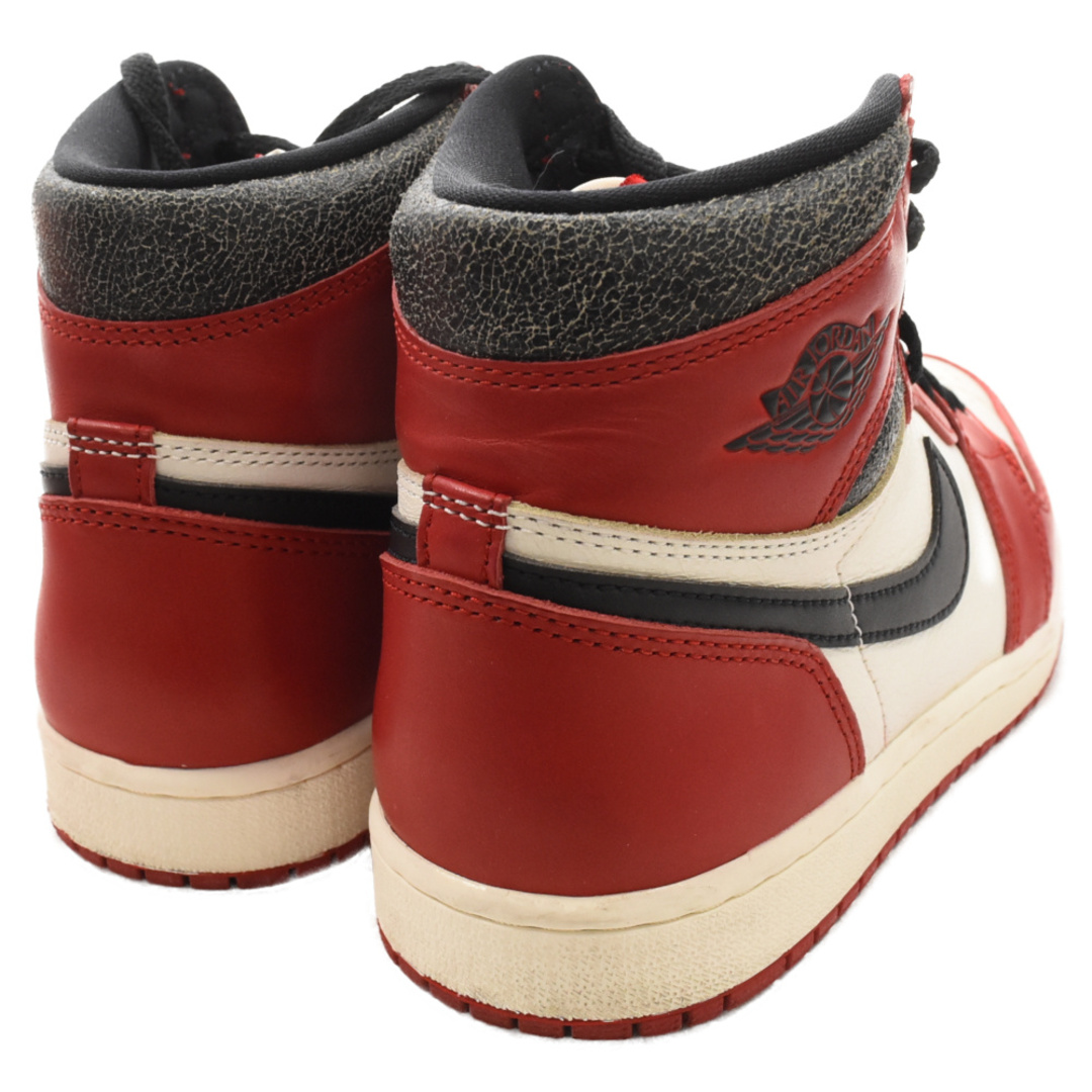 NIKE(ナイキ)のNIKE ナイキ AIR JORDAN 1 LOST&FOUND エアジョーダン1 ロスト&ファウンド ハイカットスニーカー ホワイト/レッド US8/26cm DZ5485-612 メンズの靴/シューズ(スニーカー)の商品写真