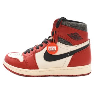 ナイキ(NIKE)のNIKE ナイキ AIR JORDAN 1 LOST&FOUND エアジョーダン1 ロスト&ファウンド ハイカットスニーカー ホワイト/レッド US8/26cm DZ5485-612(スニーカー)