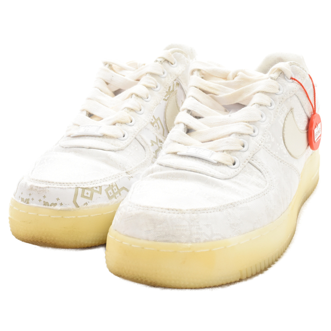 NIKE(ナイキ)のNIKE ナイキ AIR FORCE 1 PREMIUM CLOT エアフォースプレミアム クロット ローカットスニーカー ホワイト US9/27cm AO9286-100 メンズの靴/シューズ(スニーカー)の商品写真