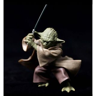 【海外輸入品】 スターウォーズ/マスターヨーダ フィギュア完成品 H=6.5cm(SF/ファンタジー/ホラー)