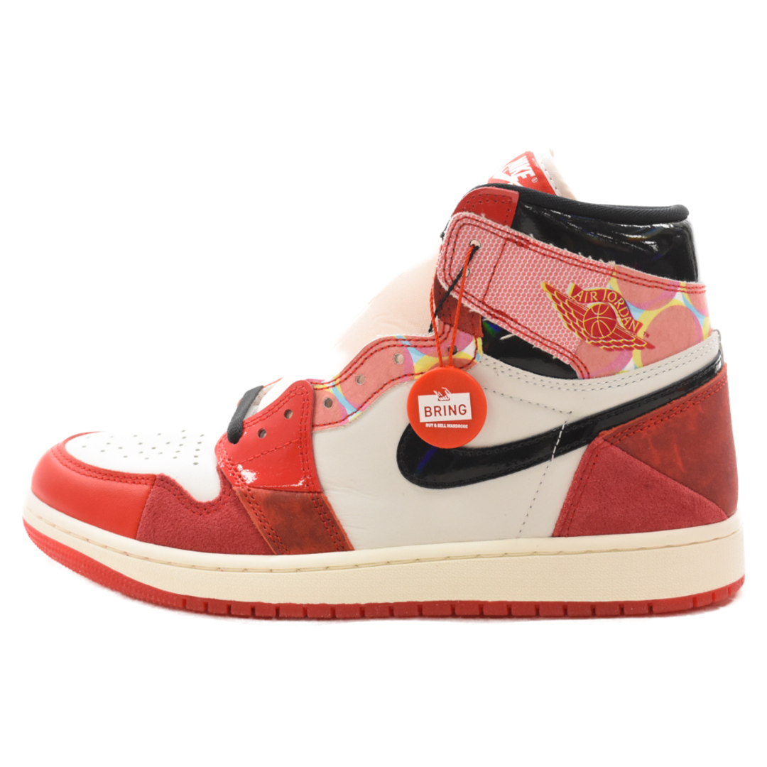 NIKE(ナイキ)のNIKE ナイキ AIR JORDAN 1 RETRO HIGH OG SPIDER-MAN エアジョーダン1 レトロハイ オリジナル スパイダーマン ハイカットスニーカー レッド US9.5 DV1748-601 メンズの靴/シューズ(スニーカー)の商品写真