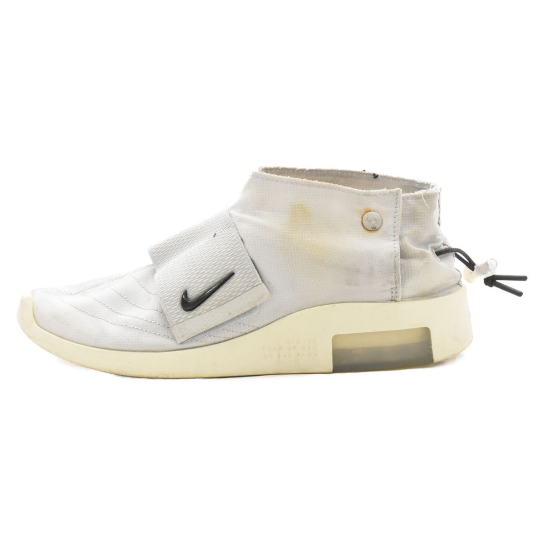 NIKE(ナイキ)のNIKE ナイキ  × FEAR OF GOD AIR 1 FEAR OF GOD MOC PURE PLATINUM フィア オブ ゴッド エア モック ピュア プラチナム ミッドカットスニーカー グレー US9/27cm AT8086-001 メンズの靴/シューズ(スニーカー)の商品写真