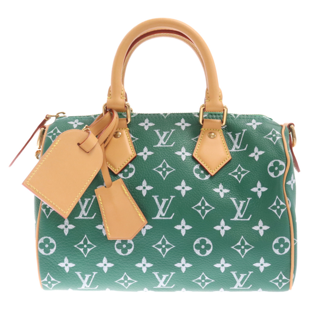 LOUIS VUITTON(ルイヴィトン)のLOUIS VUITTON ルイヴィトン 24SS SPEEDY スピーディ P9 バンドリエール 25 モノグラム ショルダーバッグ ハンドバッグ グリーン M24423 メンズのバッグ(ショルダーバッグ)の商品写真