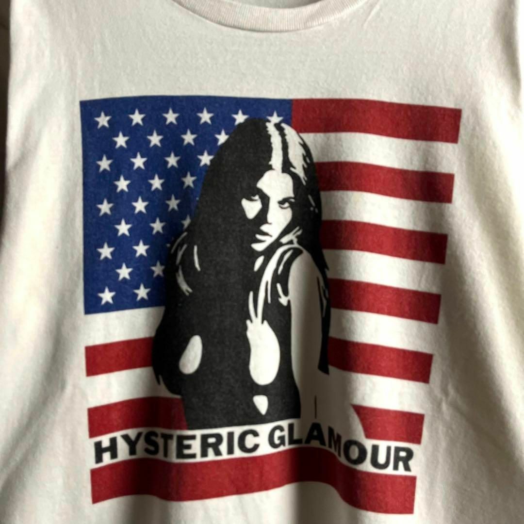 HYSTERIC GLAMOUR(ヒステリックグラマー)の【希少デザイン】ヒステリックグラマー☆ センター ビッグ ロゴ入り半袖Tシャツ メンズのトップス(Tシャツ/カットソー(半袖/袖なし))の商品写真