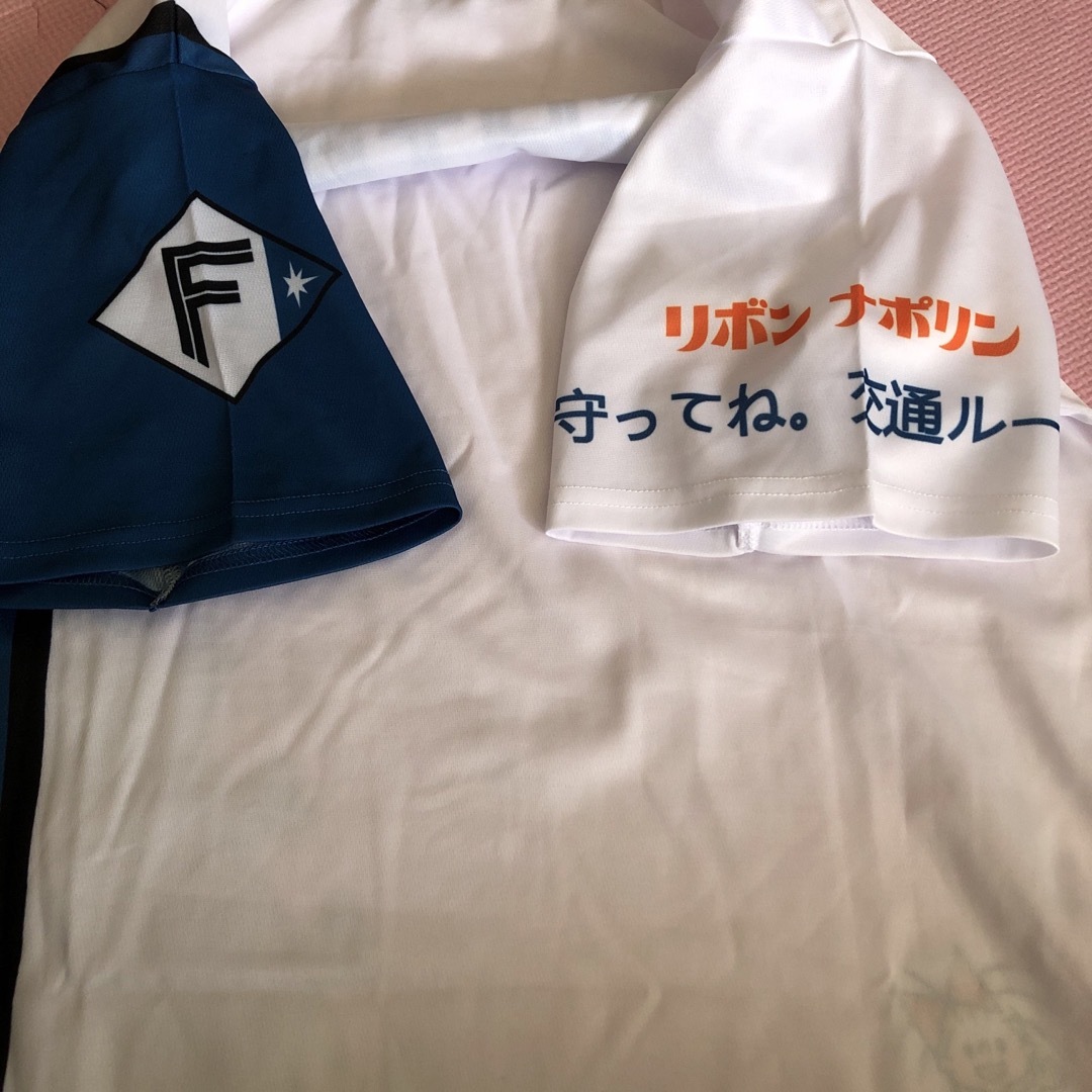 北海道日本ハムファイターズ(ホッカイドウニホンハムファイターズ)の日本ハムファイターズ　リボンナポリンTシャツ スポーツ/アウトドアの野球(記念品/関連グッズ)の商品写真