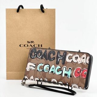 COACH - COACH×MINT & SERF コラボ 長財布 シグネチャー グラフィティ