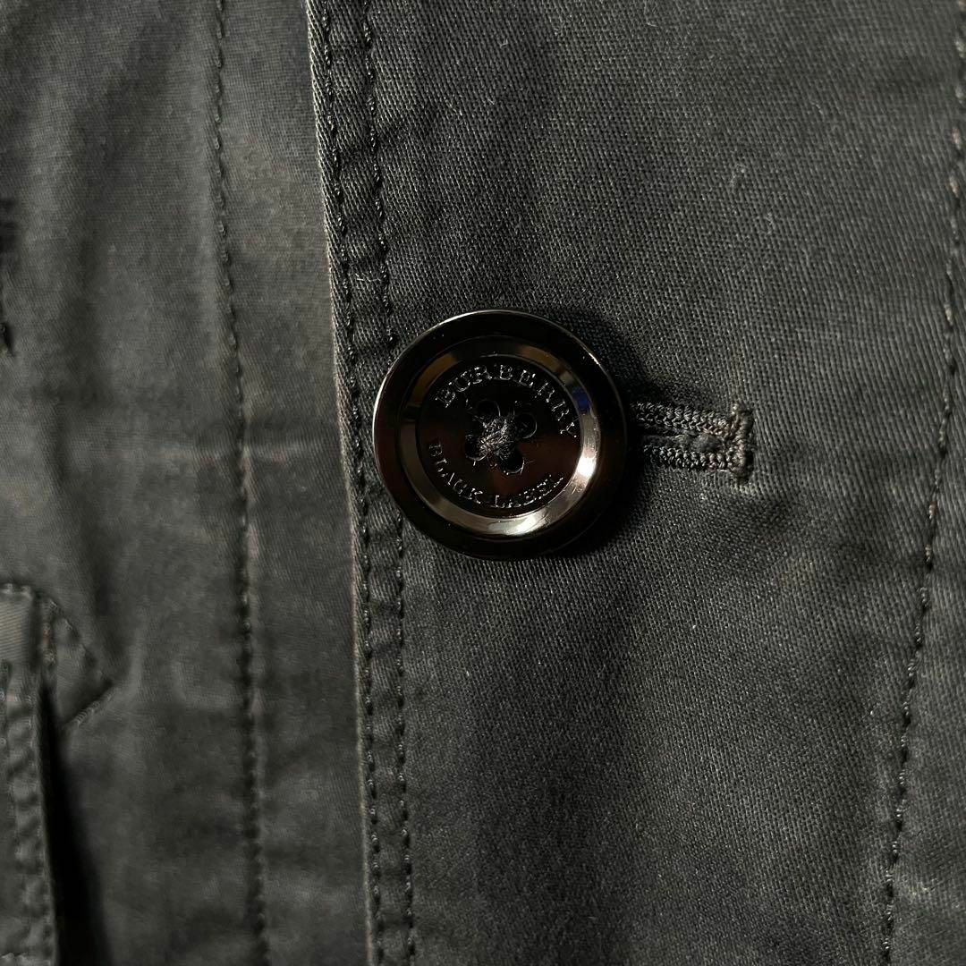 BURBERRY BLACK LABEL(バーバリーブラックレーベル)のBURBERRY BLACKLABEL ミリタリー ジャケット ストレッチ 薄手 メンズのジャケット/アウター(ミリタリージャケット)の商品写真