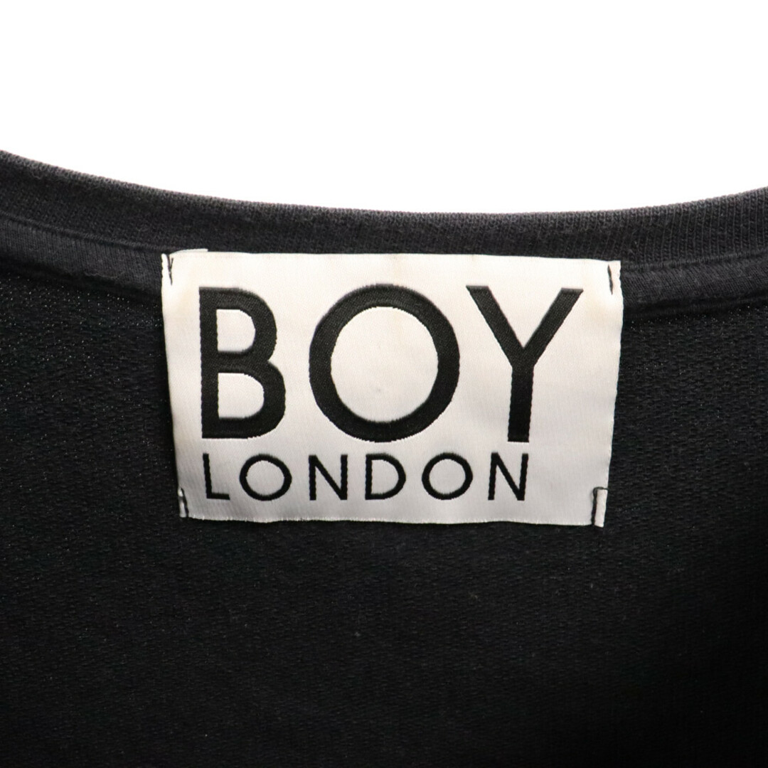 Boy London(ボーイロンドン)のBOY LONDON ボーイロンドン ロゴ プリント ロング スリーブ 長袖カットソー ブラック メンズのトップス(Tシャツ/カットソー(七分/長袖))の商品写真