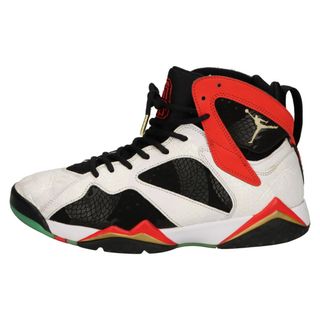 ナイキ(NIKE)のNIKE ナイキ AIR JORDAN7 RETRO CHILE RED エアジョーダン7 レトロ ハイカットスニーカー ホワイト/レッド US10/28cm CW2805-160(スニーカー)