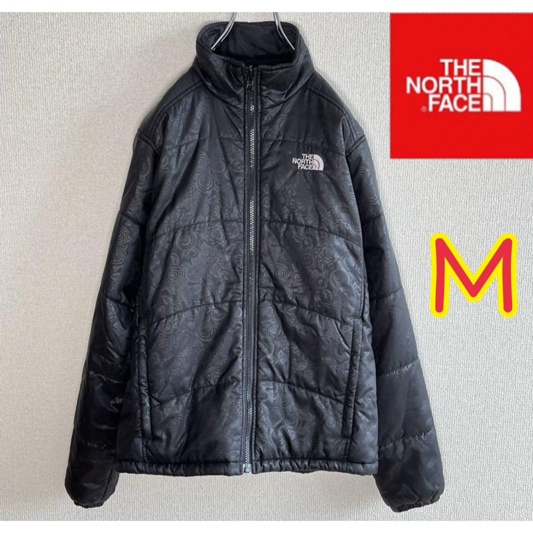 THE NORTH FACE(ザノースフェイス)のノースフェイス　キルティングジャケット　中綿ジャケット　ブラック　レディースＭ レディースのジャケット/アウター(ブルゾン)の商品写真