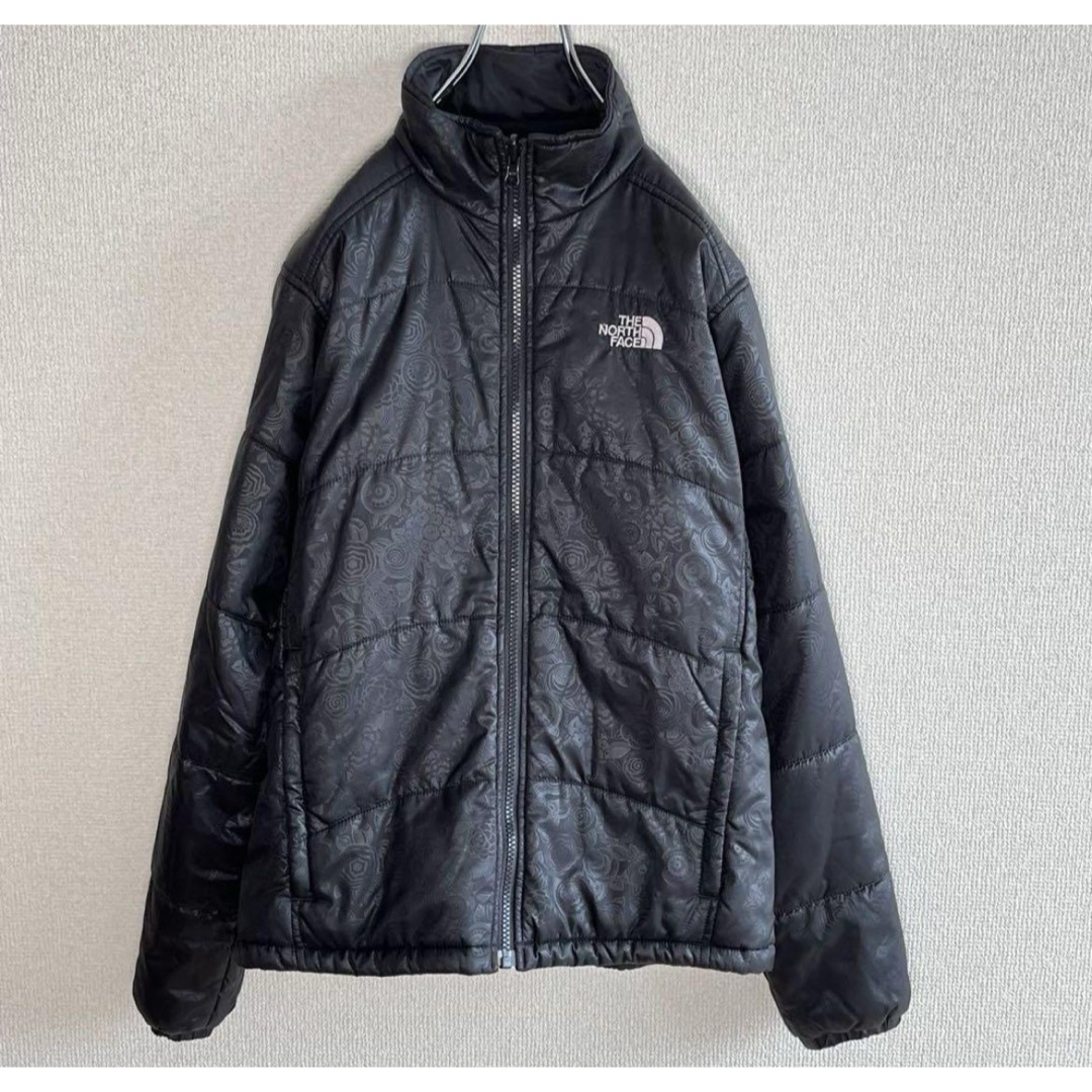 THE NORTH FACE(ザノースフェイス)のノースフェイス　キルティングジャケット　中綿ジャケット　ブラック　レディースＭ レディースのジャケット/アウター(ブルゾン)の商品写真