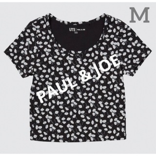 ポールアンドジョー(PAUL & JOE)のユニクロ×ポール&ジョー クロップドTシャツ M(Tシャツ/カットソー(半袖/袖なし))