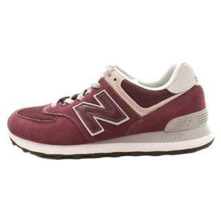 ニューバランス(New Balance)のNew Balance ニューバランス ML574EBG スエード ローカットスニーカー レッド US7/25.0cm(スニーカー)