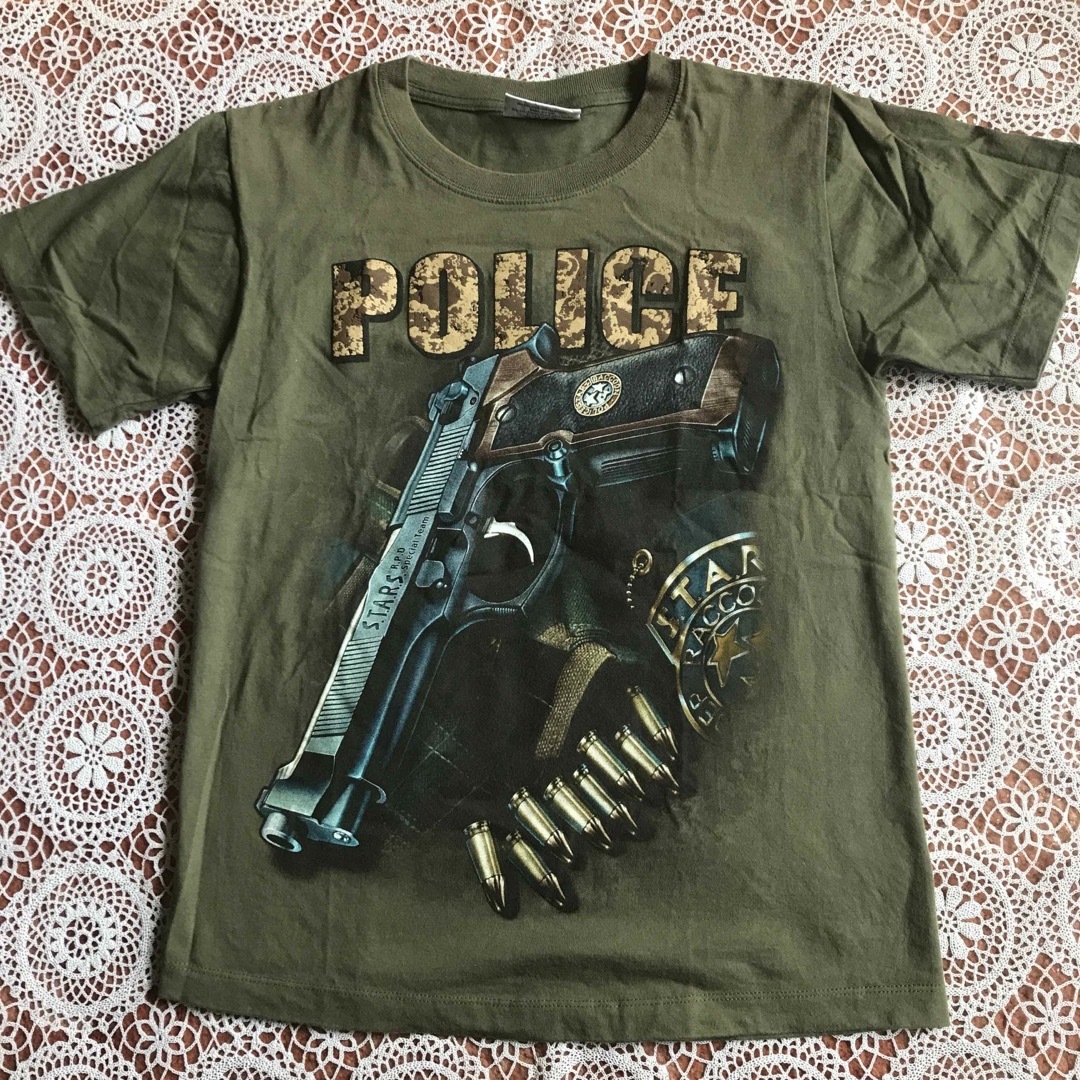 アメリカンTシャツSサイズstarsPOLICE拳銃ロゴGUNモデル メンズのトップス(Tシャツ/カットソー(半袖/袖なし))の商品写真