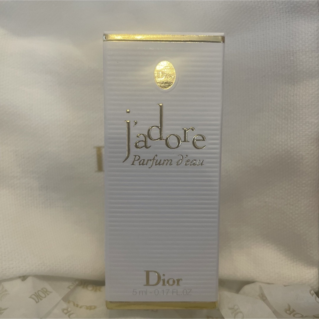 Christian Dior(クリスチャンディオール)の非売品 未開封【ミニチュアギフト】5mL ジャドール パルファン ドー コスメ/美容の香水(香水(女性用))の商品写真