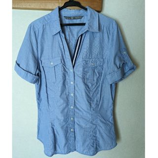 ザラ(ZARA)のZARA デニムシャツ(シャツ/ブラウス(半袖/袖なし))