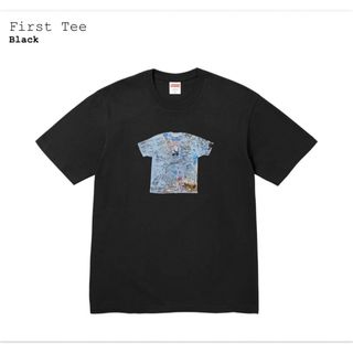 シュプリーム(Supreme)のsupreme first tee black L(Tシャツ/カットソー(半袖/袖なし))