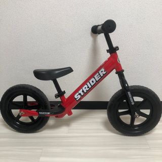 美品 ストライダー STRIDER スポーツモデル バランスバイク RED