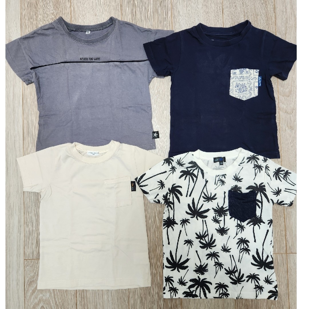 子供服 キッズ Tシャツ ノースリーブ 各110サイズ 10着セット キッズ/ベビー/マタニティのキッズ服男の子用(90cm~)(Tシャツ/カットソー)の商品写真