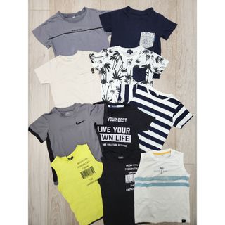 子供服 キッズ Tシャツ ノースリーブ 各110サイズ 10着セット(Tシャツ/カットソー)