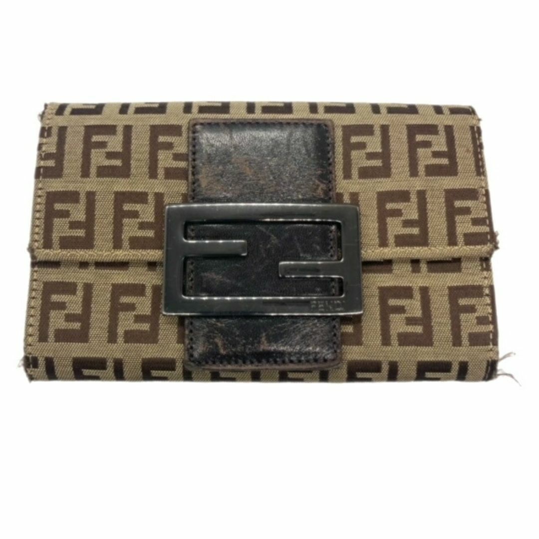 FENDI(フェンディ)のFENDI　フェンディ　二つ折り財布　ズッキーノ　8M0036　レディース レディースのファッション小物(財布)の商品写真