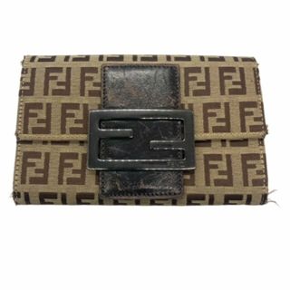 フェンディ(FENDI)のFENDI　フェンディ　二つ折り財布　ズッキーノ　8M0036　レディース(財布)