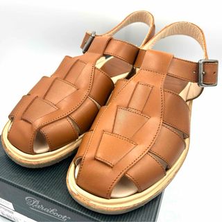 パラブーツ(Paraboot)の【USED】パラブーツ　IBERISイベリス　UK3.5　ゴールド(サンダル)