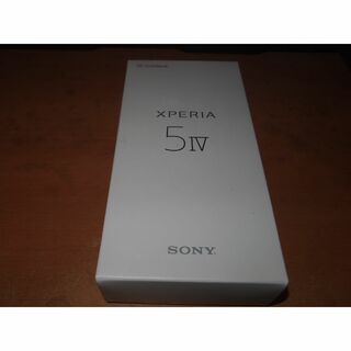 ソニー(SONY)の未使用 SB Xperia5 IV A204SO Ecru White, ホワイ(スマートフォン本体)