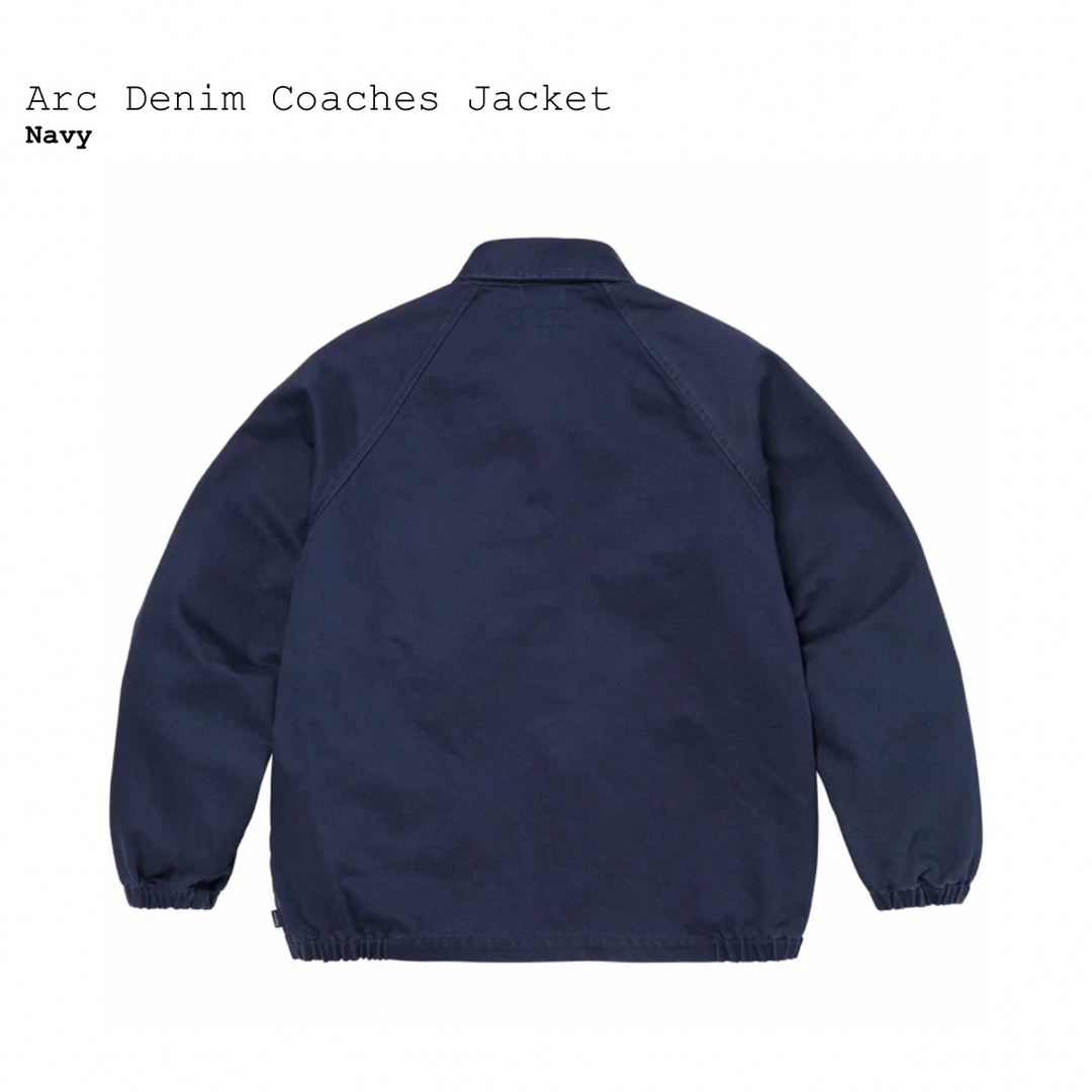 Supreme(シュプリーム)のM supreme Arc Denim Coaches Jacket メンズのジャケット/アウター(Gジャン/デニムジャケット)の商品写真