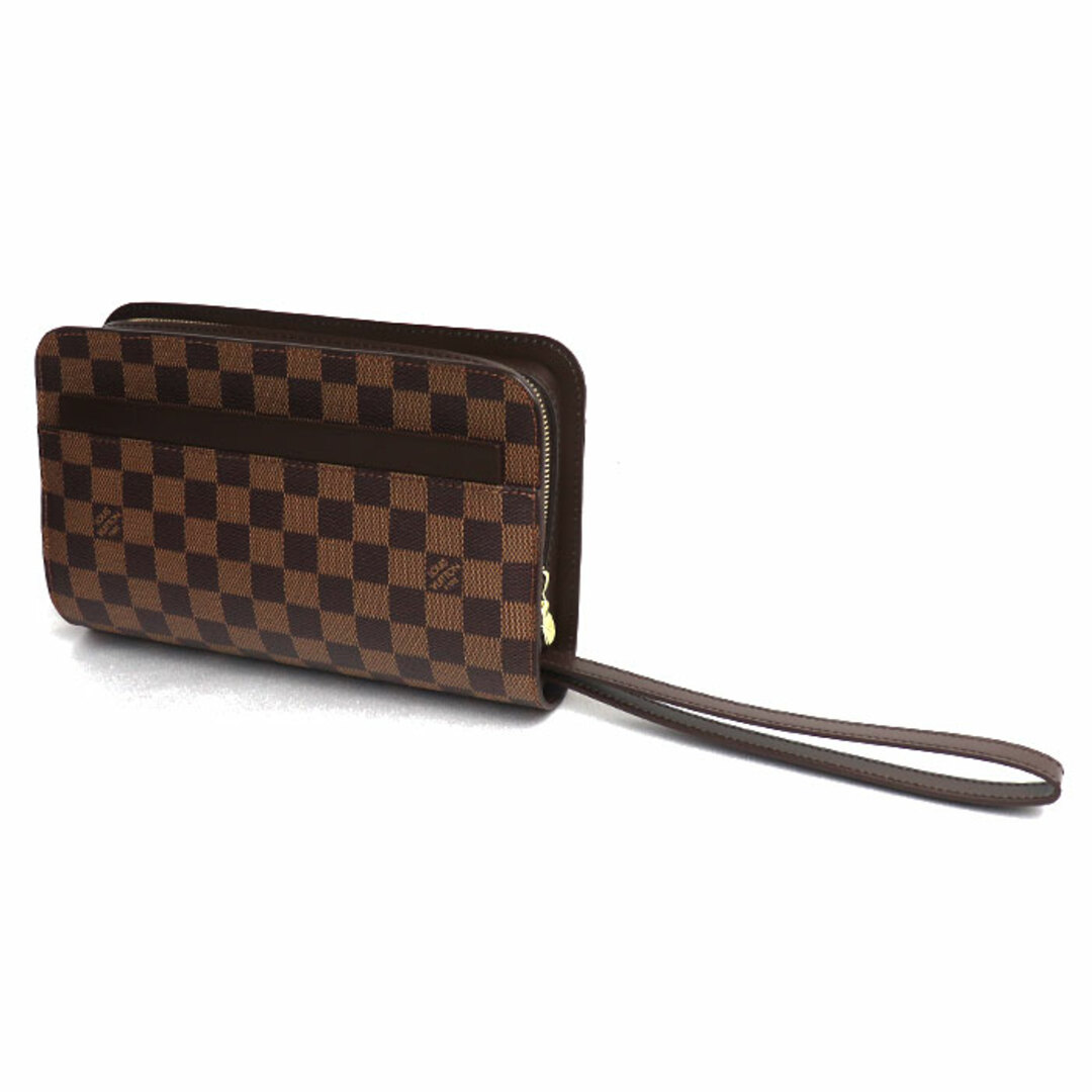 LOUIS VUITTON(ルイヴィトン)のLOUIS VUITTON ルイ・ヴィトン サンルイ セカンドバッグ ダミエ ブラウン N51993 SN0120 メンズ【中古】【美品】 メンズのバッグ(セカンドバッグ/クラッチバッグ)の商品写真