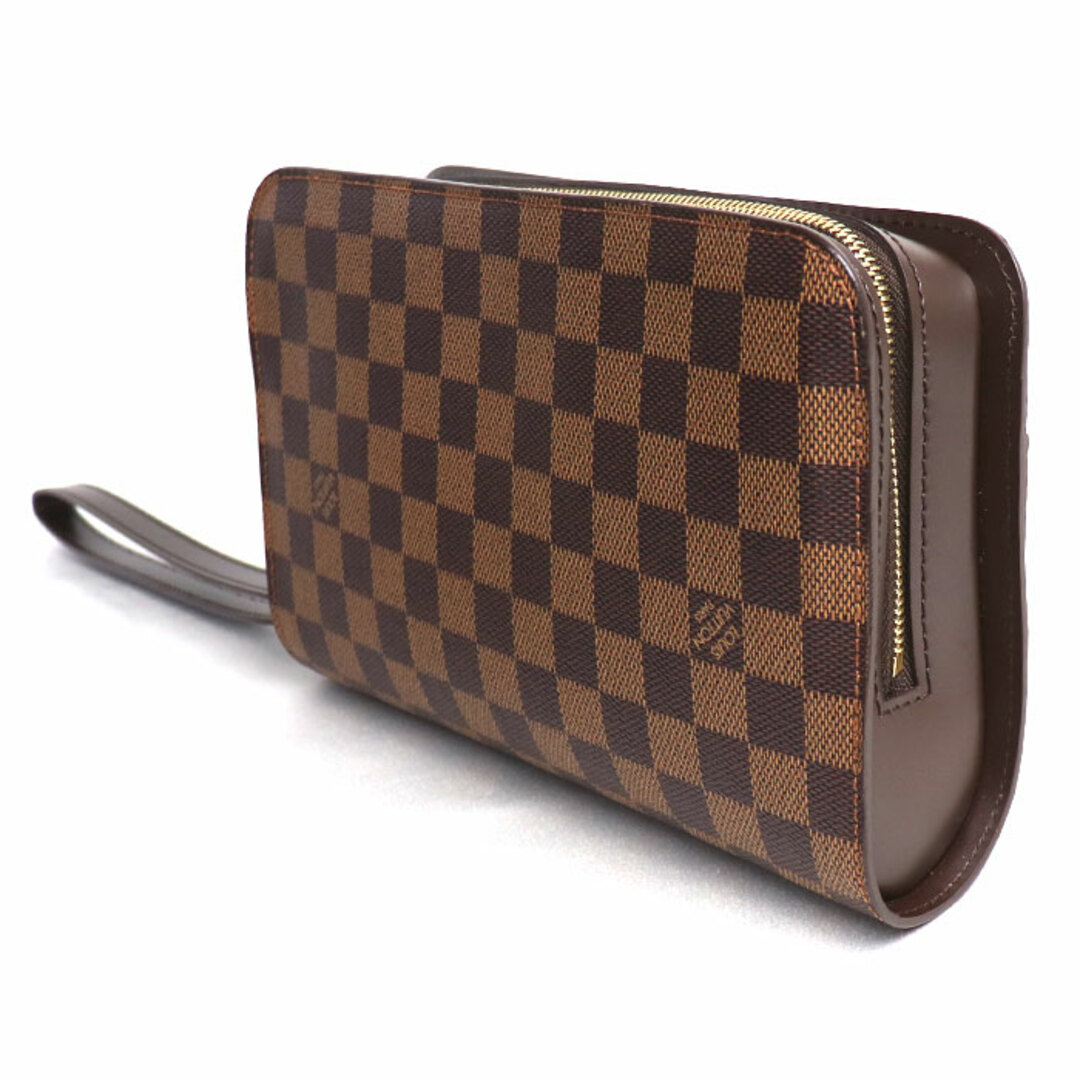 LOUIS VUITTON(ルイヴィトン)のLOUIS VUITTON ルイ・ヴィトン サンルイ セカンドバッグ ダミエ ブラウン N51993 SN0120 メンズ【中古】【美品】 メンズのバッグ(セカンドバッグ/クラッチバッグ)の商品写真