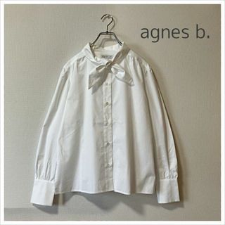 アニエスベー(agnes b.)のアニエスべー ボウタイが可愛い ゆったりブラウス(シャツ/ブラウス(長袖/七分))