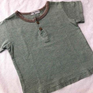 ブランシェス(Branshes)のBRANSHESボーダー半袖カットソー90㎝(Tシャツ/カットソー)