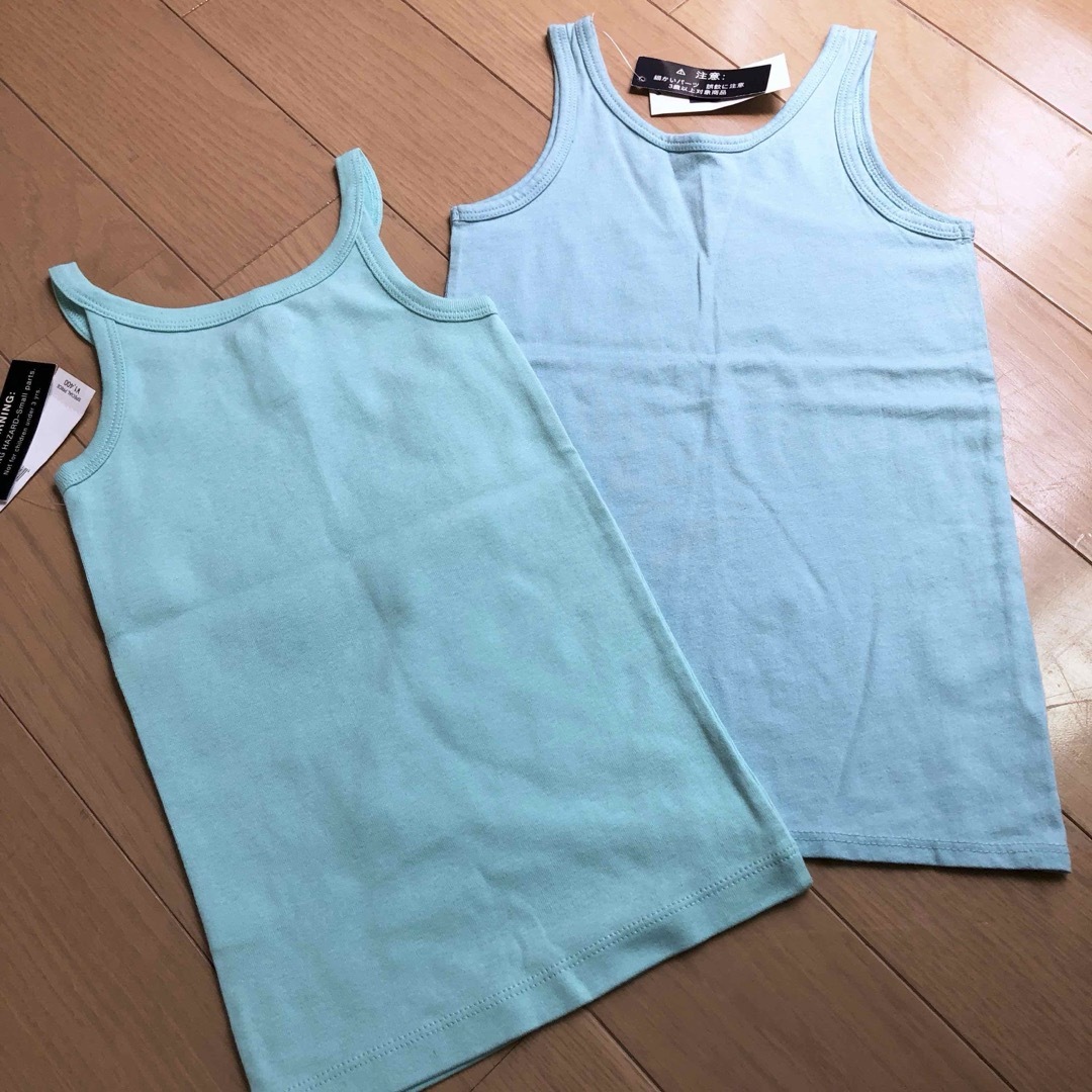 GAP Kids(ギャップキッズ)の【新品】2枚セット♪Gap kidsタンクトップ110㎝ キッズ/ベビー/マタニティのキッズ服女の子用(90cm~)(Tシャツ/カットソー)の商品写真