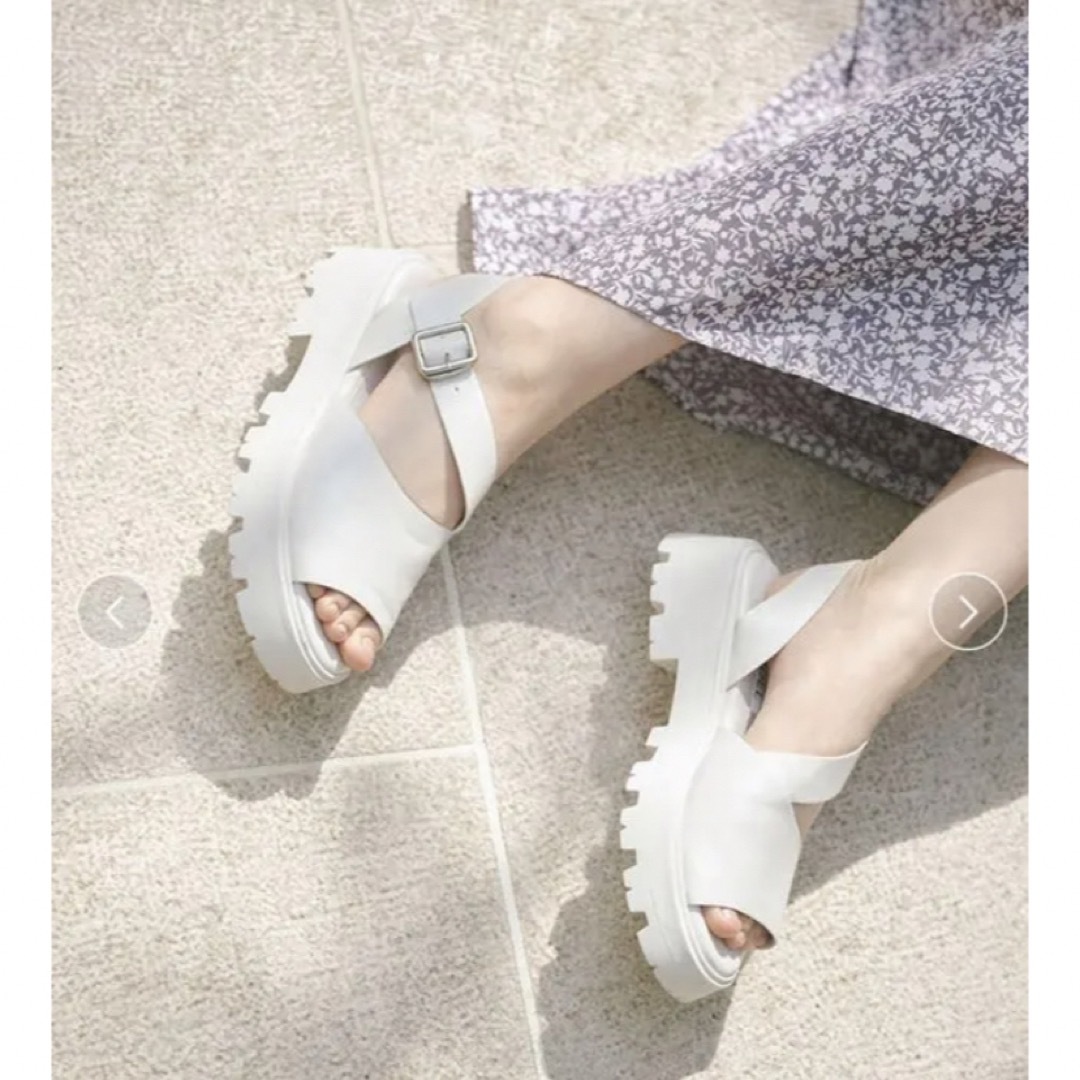 SNIDEL(スナイデル)のSNIDEL☆アンクルベルトサンダル レディースの靴/シューズ(サンダル)の商品写真