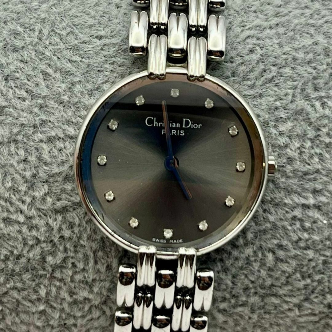 Christian Dior(クリスチャンディオール)の希少 Christian Dior バギラ 12Pダイヤ 腕時計　D44-120 レディースのファッション小物(腕時計)の商品写真