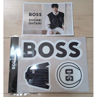 ボス(BOSS)のBOSS×大谷翔平 非売品ステッカー(スポーツ選手)