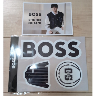 BOSS - BOSS×大谷翔平 非売品ポストカード·ステッカー