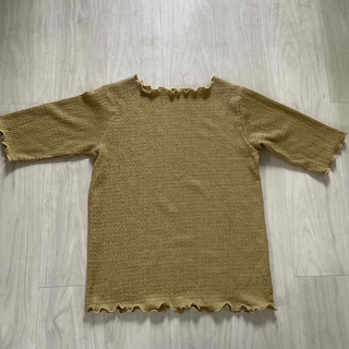 サマンサモスモス(SM2)のサマンサモス2 フリルトップス(Tシャツ(半袖/袖なし))