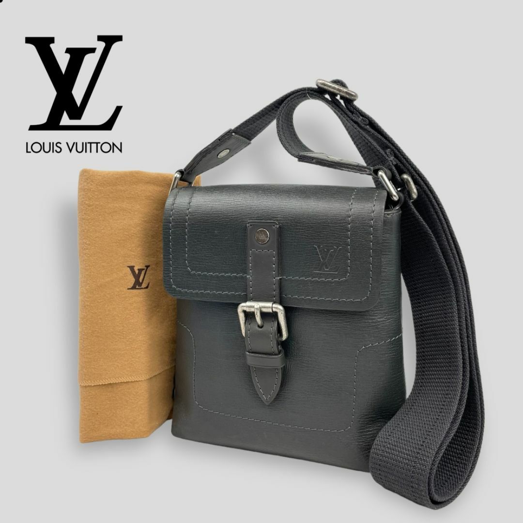 LOUIS VUITTON(ルイヴィトン)の■ルイ ヴィトン■ ユタ ユマ ショルダーバック シルバー金具 M97024 メンズのバッグ(ショルダーバッグ)の商品写真