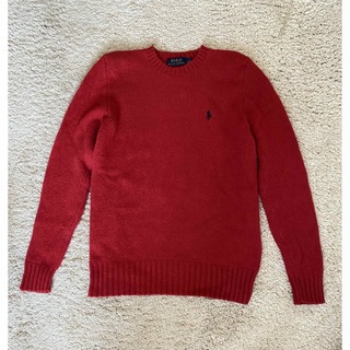 ラルフローレン(Ralph Lauren)のポロラルフローレン　セーター　赤(ニット/セーター)