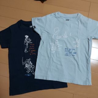 ユニクロ(UNIQLO)のユニクロ KIDS UT Tシャツ JASON POLAN 2枚セット　110(Tシャツ/カットソー)