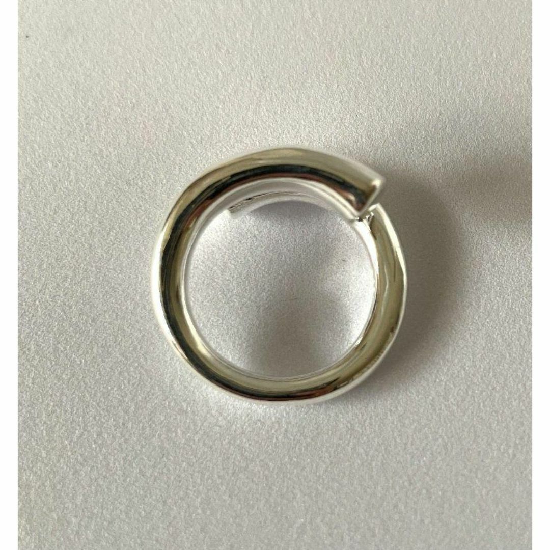 silver925✨️刻印あり シルバーリング シルバー925 シンプル 2重 レディースのアクセサリー(リング(指輪))の商品写真