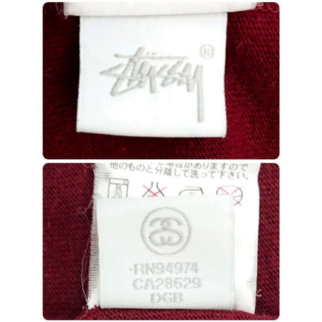 STUSSY(ステューシー)のステューシー ワールドツアー シャドーマン クラウン 両面 ロゴ 半袖 Tシャツ メンズのトップス(Tシャツ/カットソー(半袖/袖なし))の商品写真